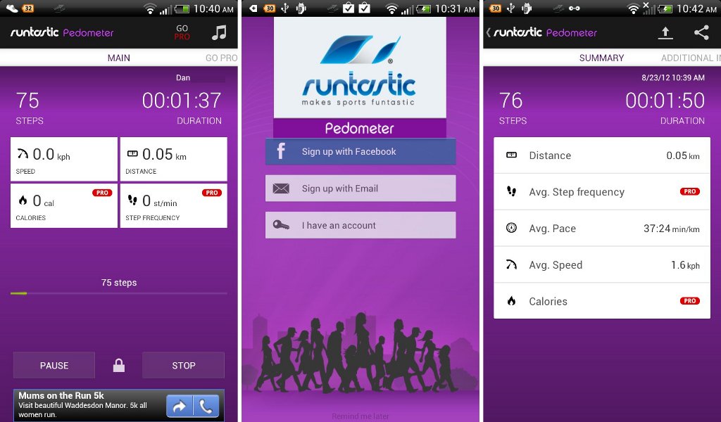 Runtastic Pedometer